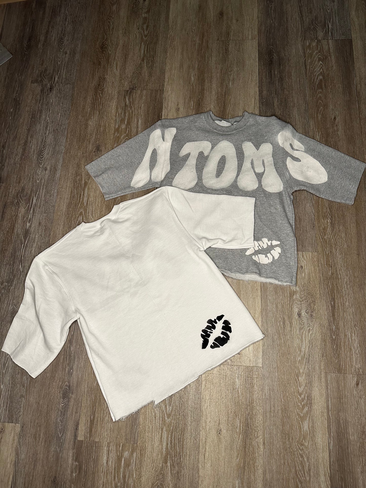 Oversized Ntomb/Ntoms shirts